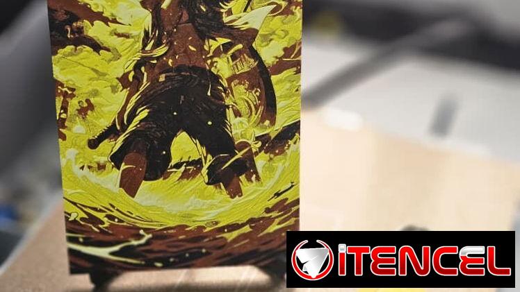 Figura impresa en 3D de Monkey D. Luffy