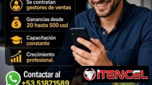 Se Contratan Gestores de Ventas