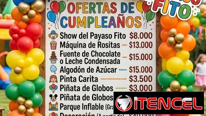 Decoración de eventos y cumpleaños (gestión, payaso, muñecos, piñatas) — foto 1