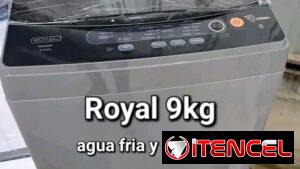 Lavadora automática Royal 9kg