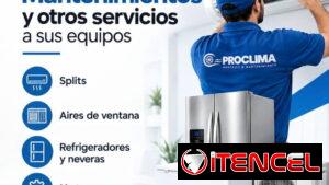 Split/montaje/mantenimiento, entre otros servicios
