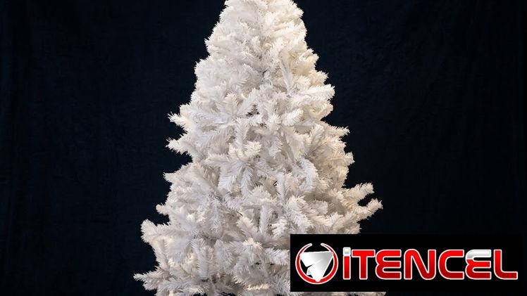 Arbol de navidad blanco de 1.80 m (lo)