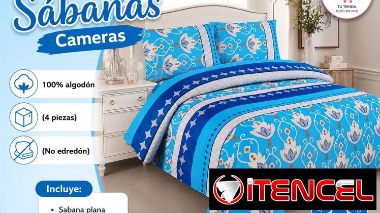 Juego de sábanas cameras