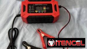 Cargador inteligente de baterias para autos, motos, etc