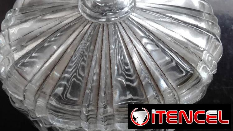 Bandejas de cristal antiguas