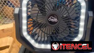 Ventilador recargable F6 de mesa