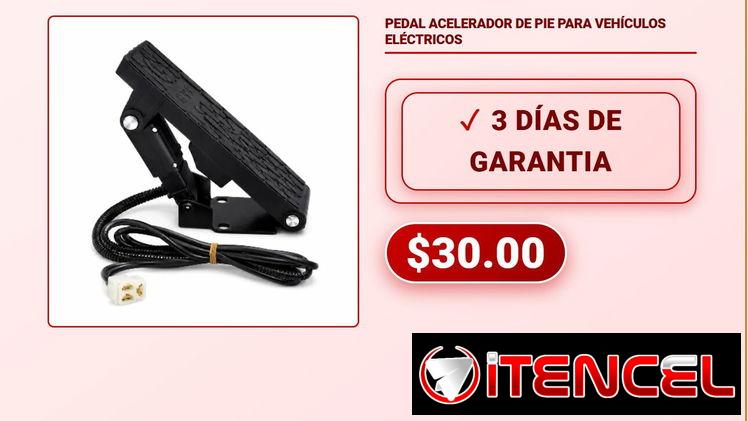 PEDAL ACELERADOR DE PIE PARA VEHÍCULOS ELÉCTRICOS