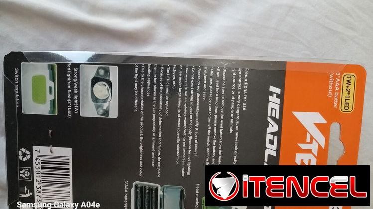 Linterna frontal manos libres para la cabeza — foto 2