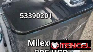 Lavadora semiautomática milexus 9kg