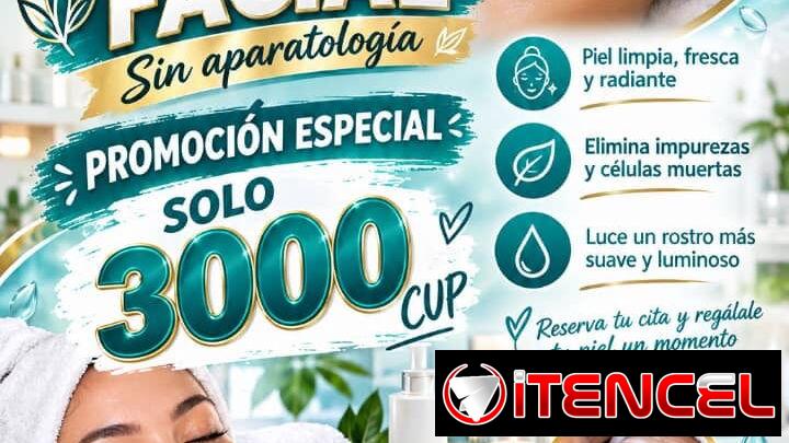 Limpieza facial ✨Luce una piel fresca y radiante🧖🏻‍♀️
