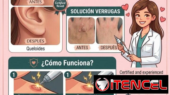PlasmaPen/Quita verrugas/Quita queloides/Multiusos