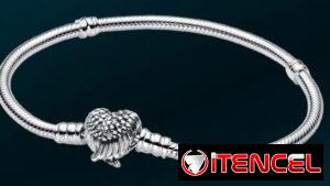 Pandora de Plata 925 en 60 USD, talla 16 (Chiquita), con su Certifico!