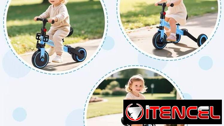 Triciclo Convertible 3 en 1 para Niños Azul | Nuevo | videojuegoshabana.com/p/1200 — foto 3