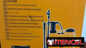 Mochila para fumigar Capacidad 20 litros