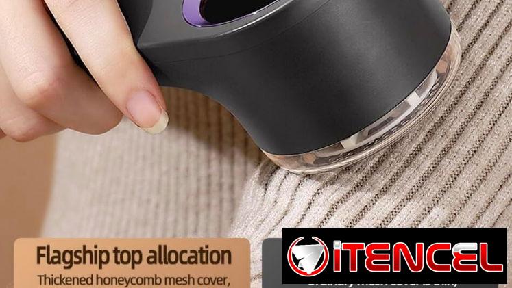 Afeitadora de tela recargable ⚡👕 removedor de pelusa eléctrico para ropa y muebles, depiller seguro y eficaz