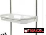 🧴Organizador multifuncional  ✅Plástico y metal  ✅Blanco hueso 🤍 🏷️$17 usd
