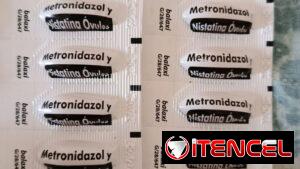 Óvulos de Metronidazol con Nistatina