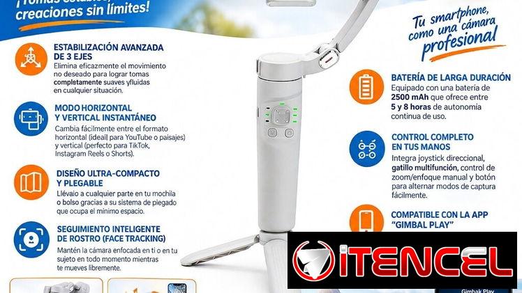 Estabilizador gimbal, cable HDMI, proyector — foto 2
