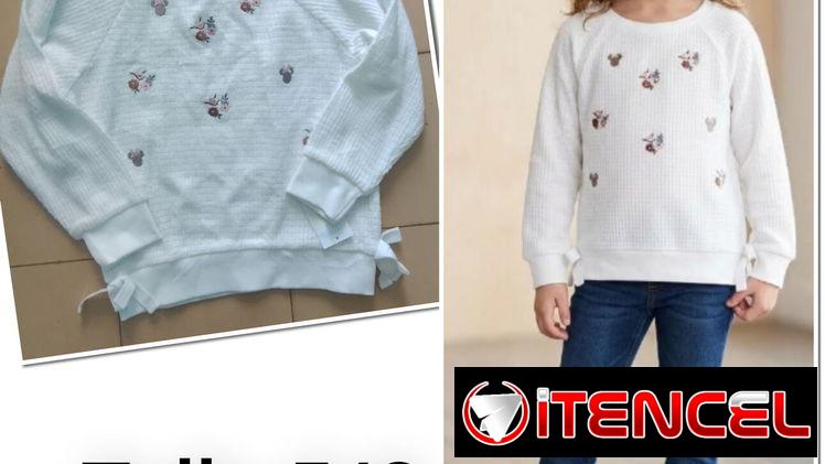 Abrigo niña lana talla 5/6. Soy de playa Miramar