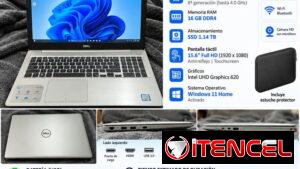 💻 Dell Inspiron 15 5000 Series 5570 – Core i7 8va/ 16GB RAM / 1.14TB / Pantalla Tactil 15.6" / Estuche / 58030831