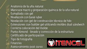 Curso ONLINE Manicura con Sistemas de Gel