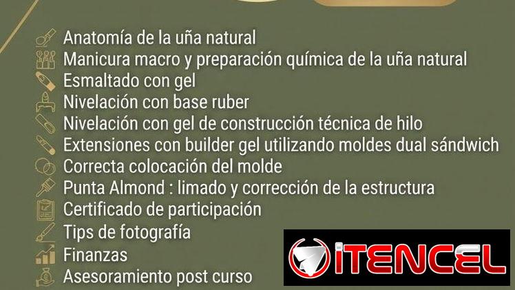 Curso ONLINE Manicura con Sistemas de Gel