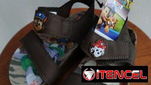Sandalias prácticas para niño Paw Patrol número 9 usa, 16 México, 26 Eur