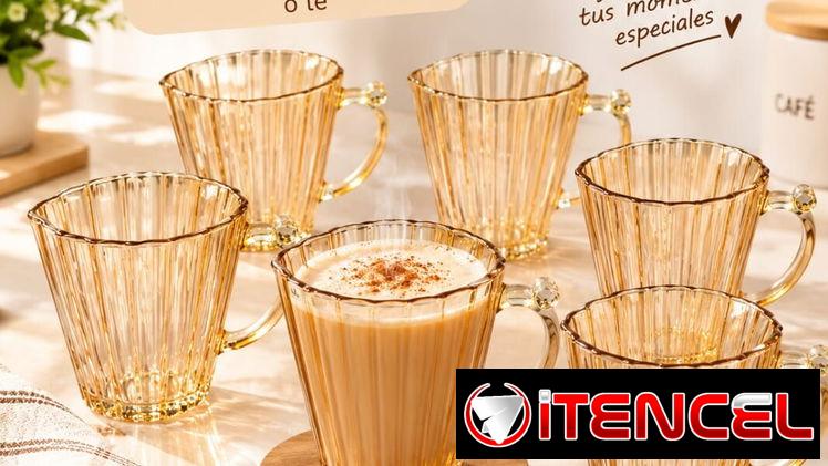 Juegos de 6 tazas con asa