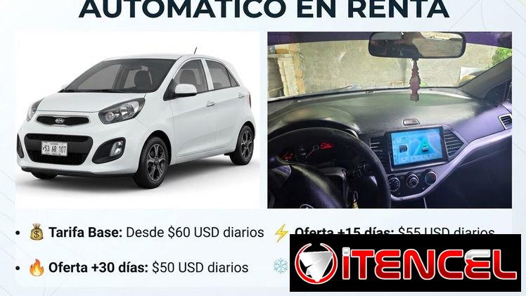 SUPER OFERTAS RENTA [sin chofer]  KIA PICANTO  AUTOMÁTICO 50usd diario
