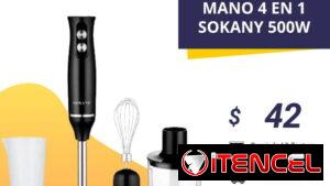 Batidora de mano Sokany 4 en uno