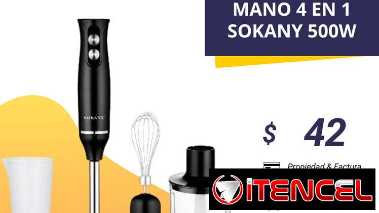 Batidora de mano Sokany 4 en uno