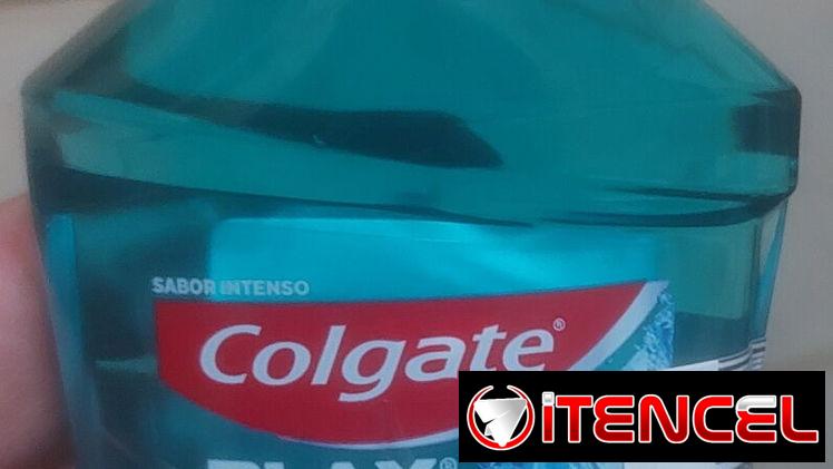 Enjuague Bucal frasco de 180ml marca Colgate, sabor intenso
