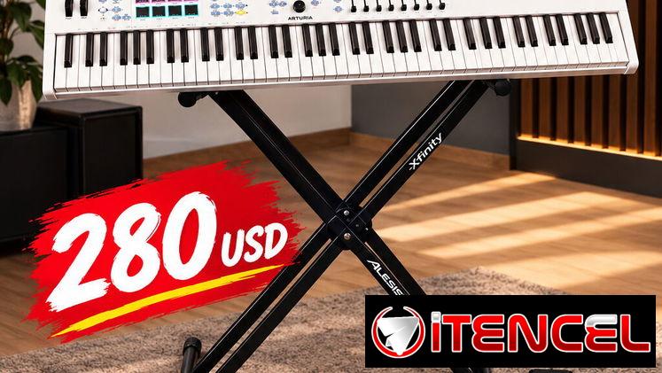 🎹 Alesis KeyLab Essential 88 + Stand + Pedal Sustain | $280 USD