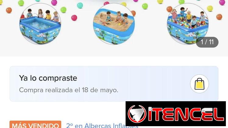 Piscina inflable. Disfruta tus vacaciones!!!