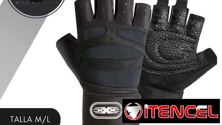 Guantillas para ejercicio unisex negras