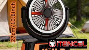 Ventilador Recargable de 20,000 mAh