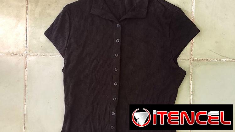 Blusa negra shein Talla: M ($2300)