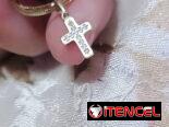 Vendo cadena de oro 10 original cifrada
