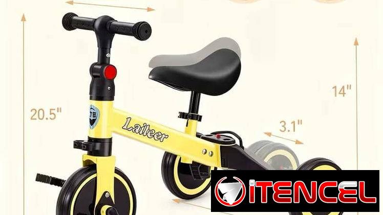 Triciclo Convertible 3 en 1 para Niños P0878-AV001 — foto 1