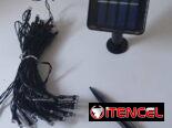 Luces Led Blanca para Arbolito con Panel Solar