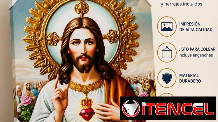 Cuadros de lienzo traen los enganches para colgarlo en pared — foto 1