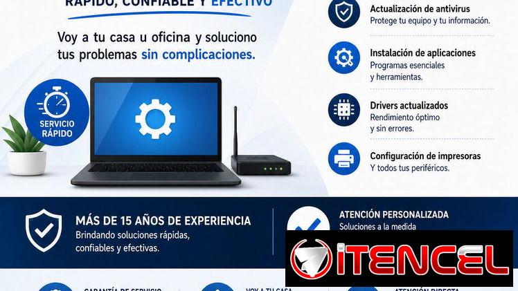 📢 - 4k – Informático a Domicilio, rápido y confiable