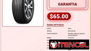 Llanta Nexen NPriz 215/65R15 96H Resistencia Al Desgaste Irregular VPT-0161