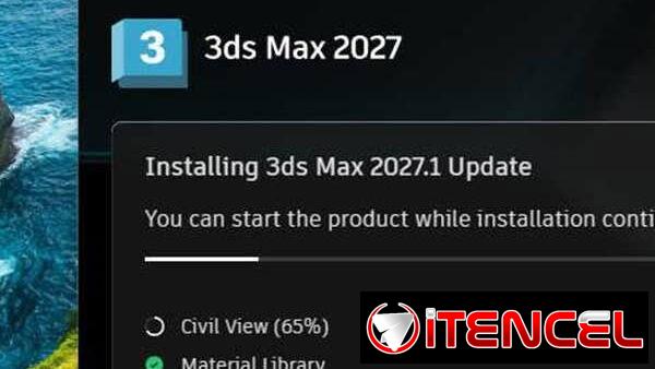 Autodesk 3DS Max 2027 UPDATE 1 ➕ V-Ray 7.40 ➕ KIT EXCLUSIVO de Plugins ➕ 30 Gb de Tutoriales de cero a Pro 🤩🤯