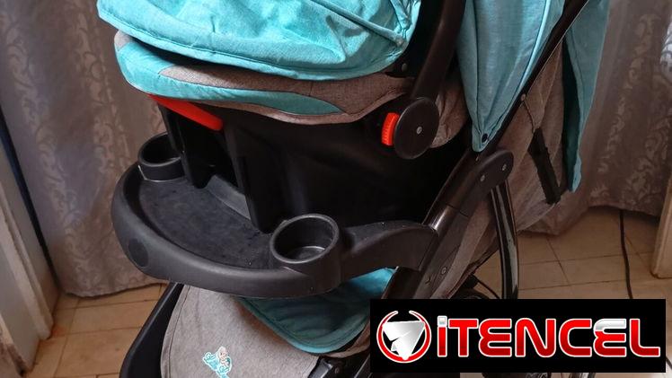Coche y cesta para bebe