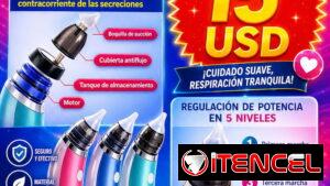 Aspirador nasal para bebés y niños