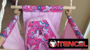 Columpios para niños y niñas a partir de 6 meses soportan más d 12 kg