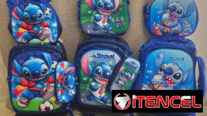 Mochilas con merendero y cartuchera