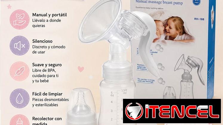 Extractor de leche materna manual