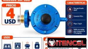 REGULADOR DE PRESIÓN DE GAS SM-888